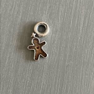 Pandora Gingerbread Man Charm - Authentic